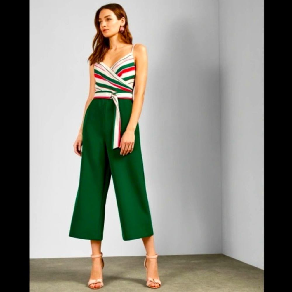 Ted Baker
Jordin Tutti Frutti Striped Jumpsuit. Size 0.